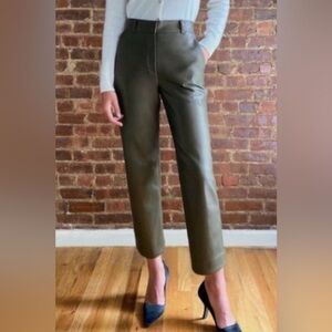 Babaton Command Dark Olive Ankle Pants